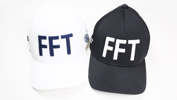 FFT / GFore Hat with Hand-Sewn Lettering