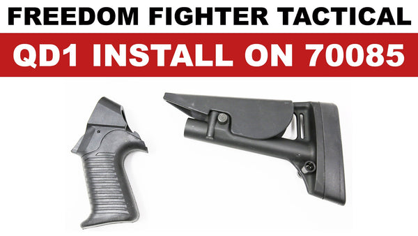 Installing an FFT QD1 Sling Mount onto a Benelli M4 Collapsible Stock 70085