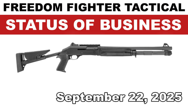 FFT Benelli M4 Parts Status + Trampas Swanson’s 922(r) Compliance Build (Titanium Mag Tube & Trigger Kit)