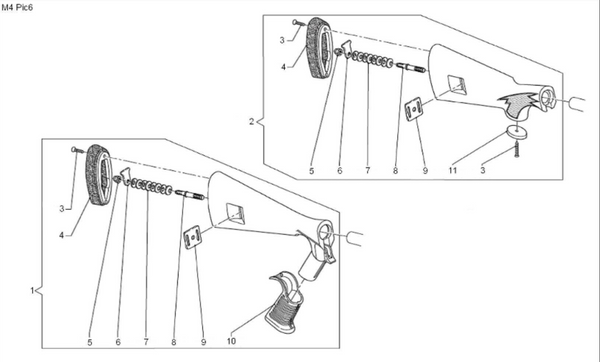 The Comprehensive Benelli M4 Pistol Grip Stock and Field Stock Assembly Schematics and Parts Guide