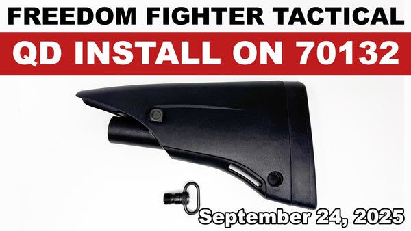 Installing a QD Sling Mount on the Benelli M4 T-Pro (70132) with the 80199 QD Cup