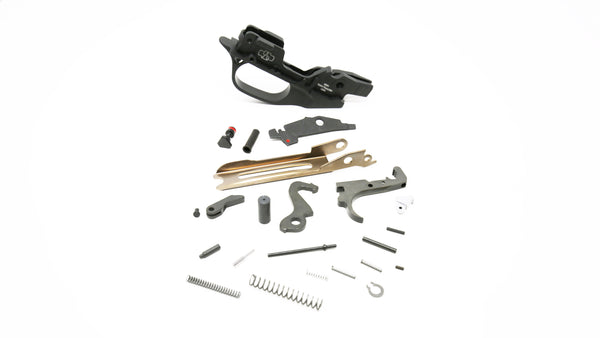 Complete Benelli M4 OEM Trigger Assembly Parts Kit with A+S Enhanced Trigger Kit (Assembly required)